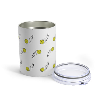 Pickleball Cute Tumbler - Yellow Pickleball Balls