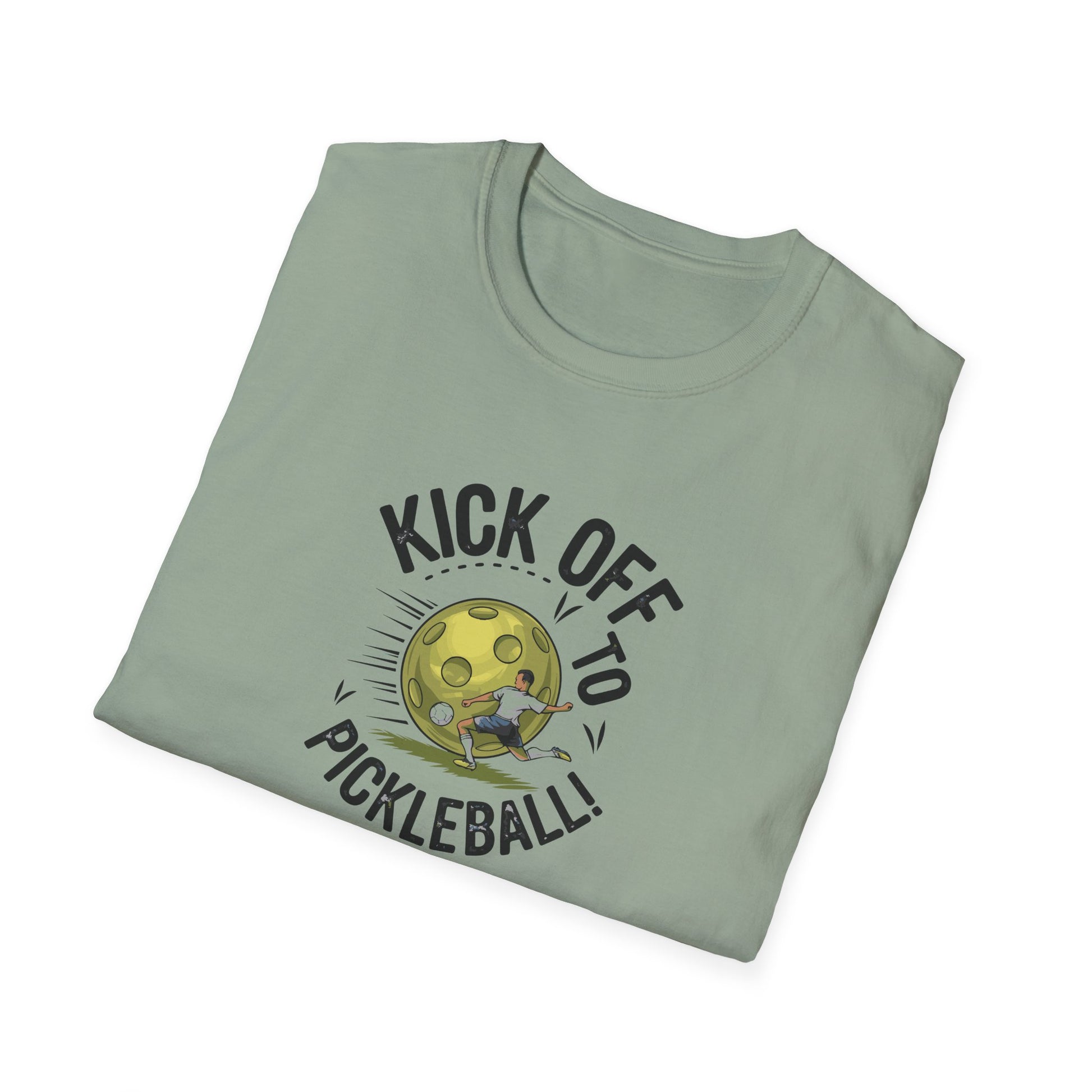 Women's Stylish Pickleball T-shirt - Kick Off to Pickleball