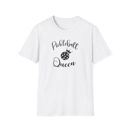 Women's Trendy Pickleball T-shirt - Pickleball Queen White