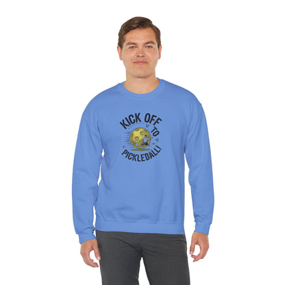 Men's Soft Pickleball Sweatshirt - Kick Off to Pickleball