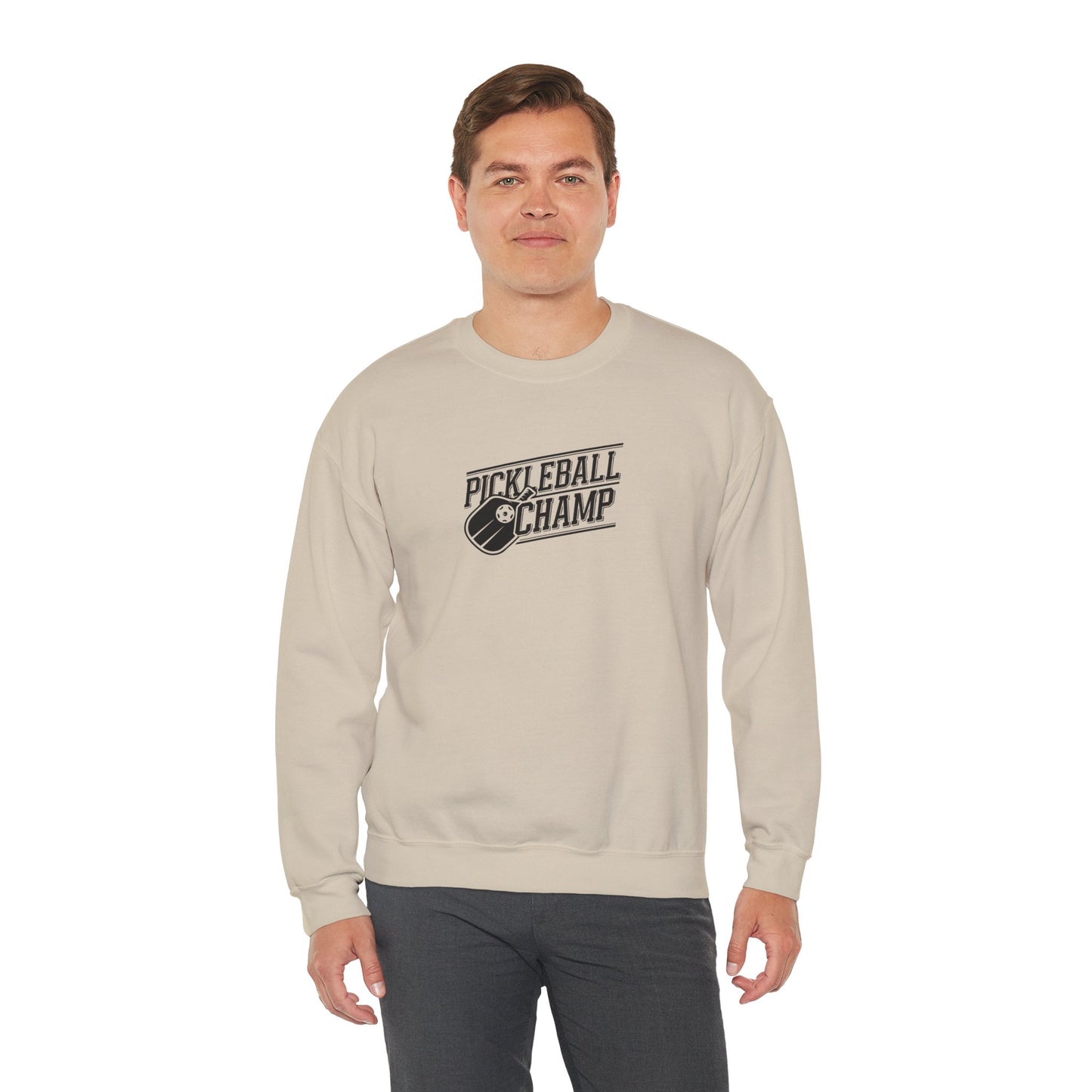 Men's Comfy Pickleball Sweatshirt - Pickleball Champ