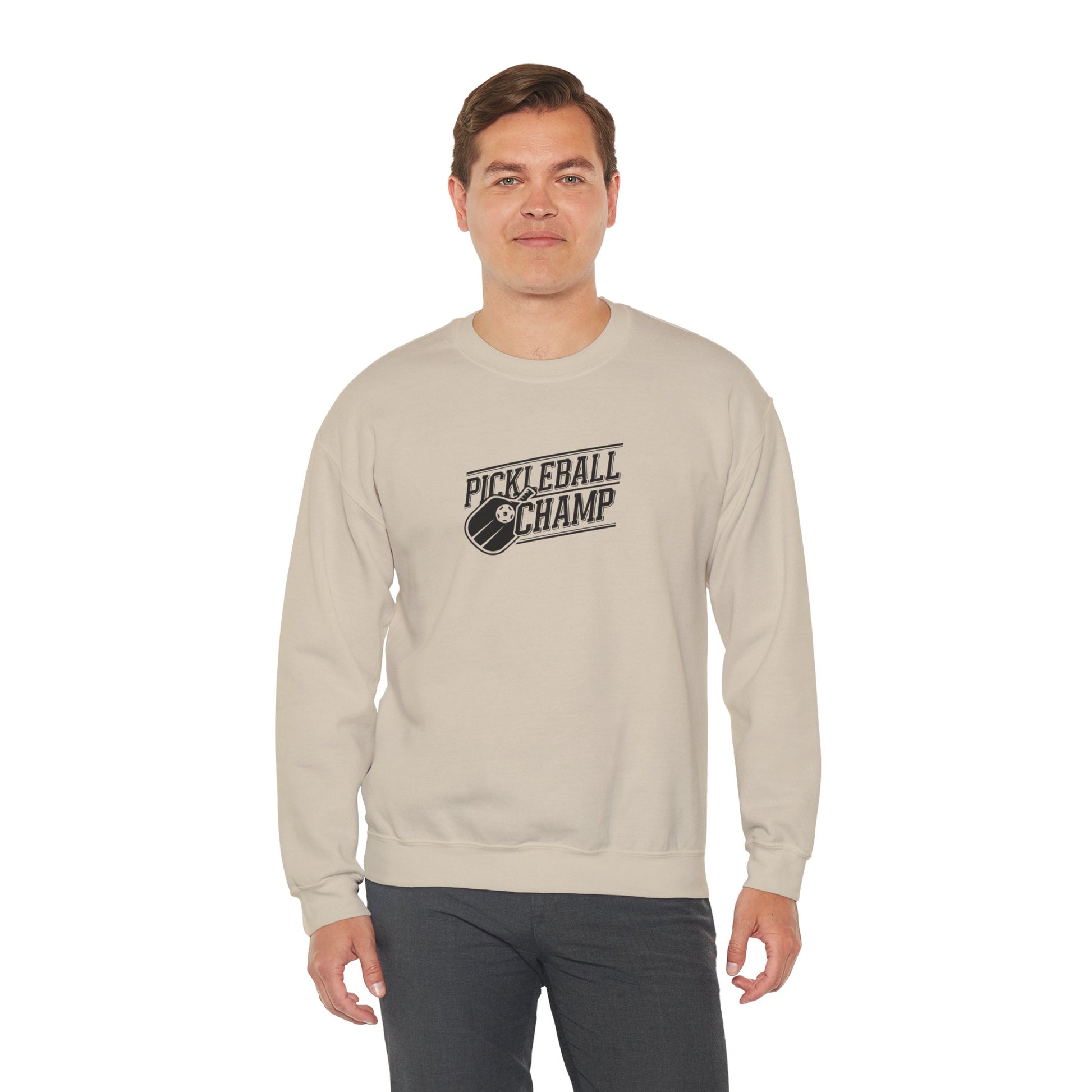 Men's Comfy Pickleball Sweatshirt - Pickleball Champ