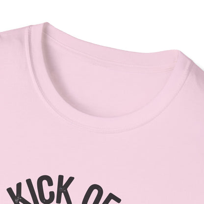 Women's Stylish Pickleball T-shirt - Kick Off to Pickleball