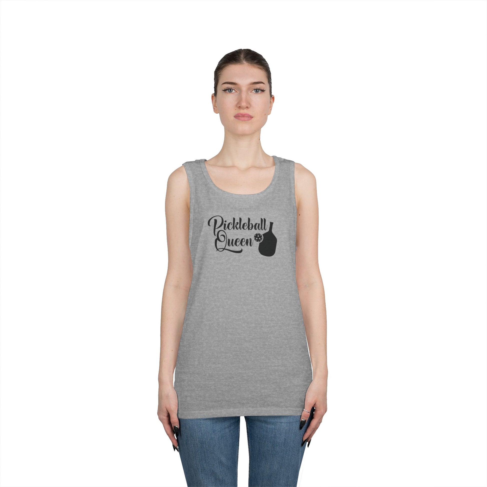 Women's Stylish Pickleball Tank Top - Pickleball Queen