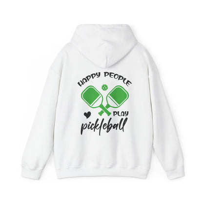 Women's Lightweight Pickleball Hoodie - Happy People Play Pickleball