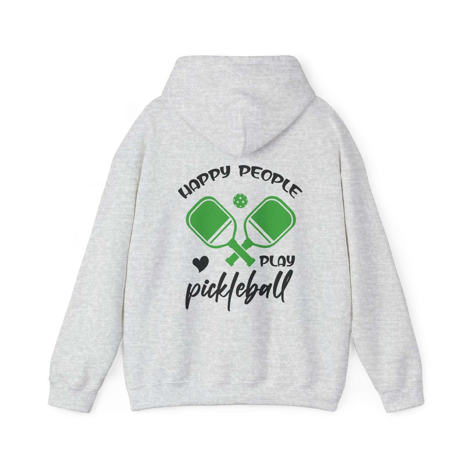 Women's Lightweight Pickleball Hoodie - Happy People Play Pickleball