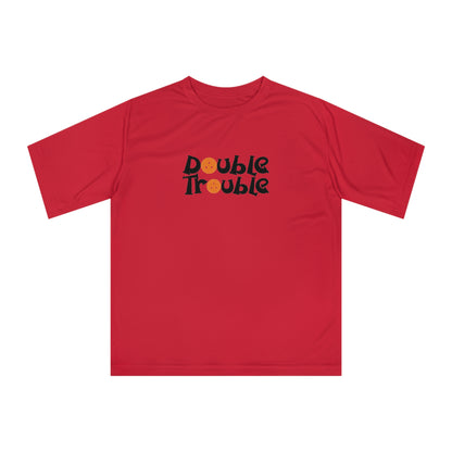 Men's Comfy Pickleball T-shirt - Double Trouble Red