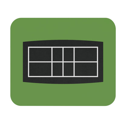Pickleball Quirky Mouse pad - Pickleball Court Green