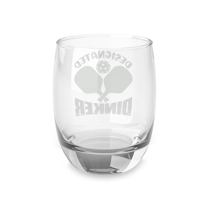 Pickleball Durable Whiskey Glass - Designated Dinker