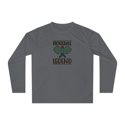 Men's Durable Pickleball Long Sleeves top - Pickleball Legend Gray