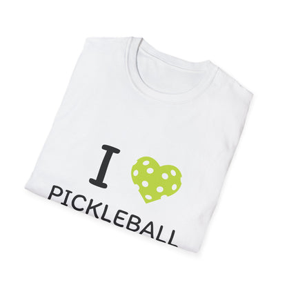 Women's Funny Pickleball T-Shirt - Heart