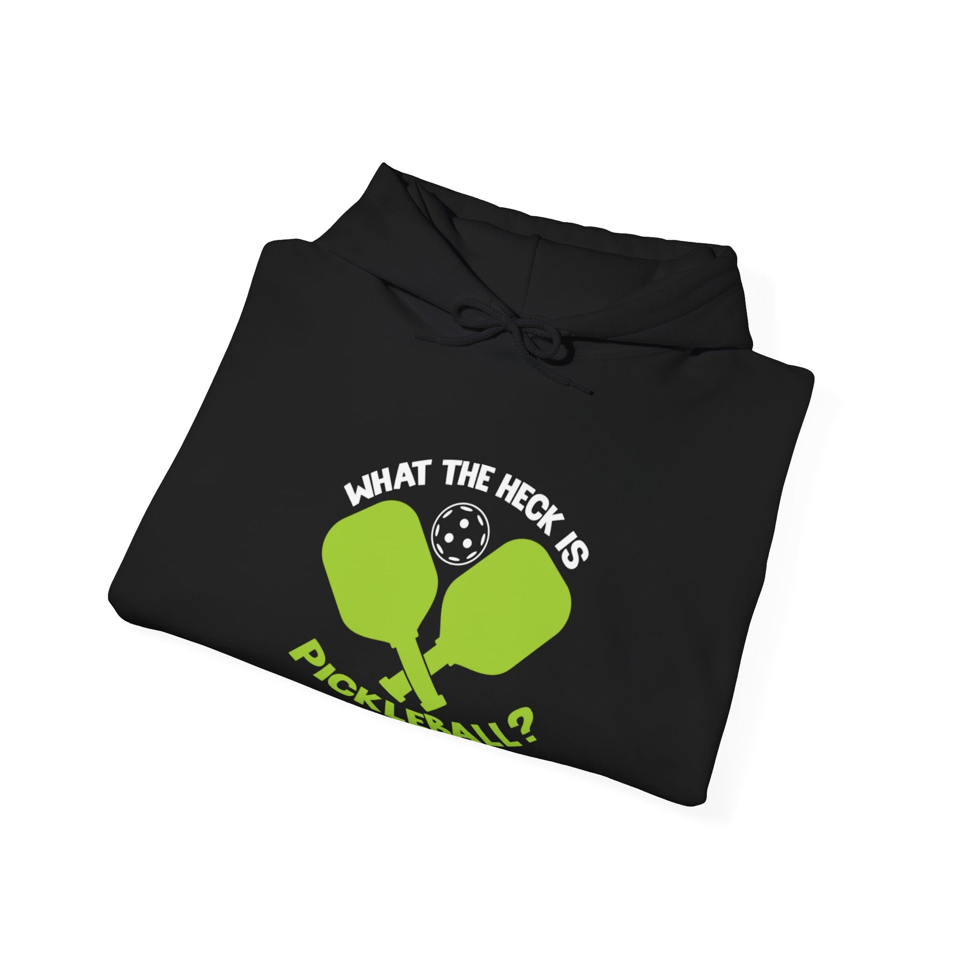 Women's Funny Pickleball Hoodie - What the Heck Is Pickleball?