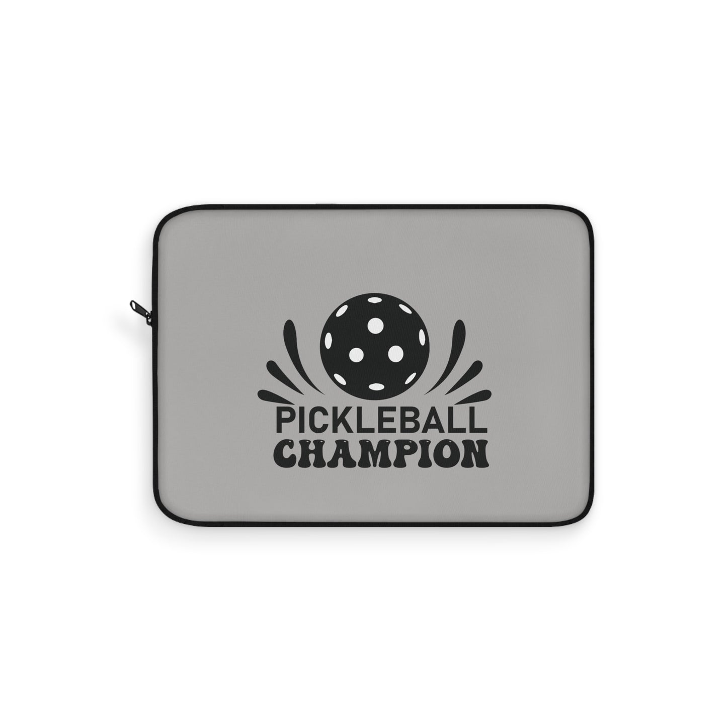 Pickleball Durable Laptop Sleeve - Pickleball Champion Grey