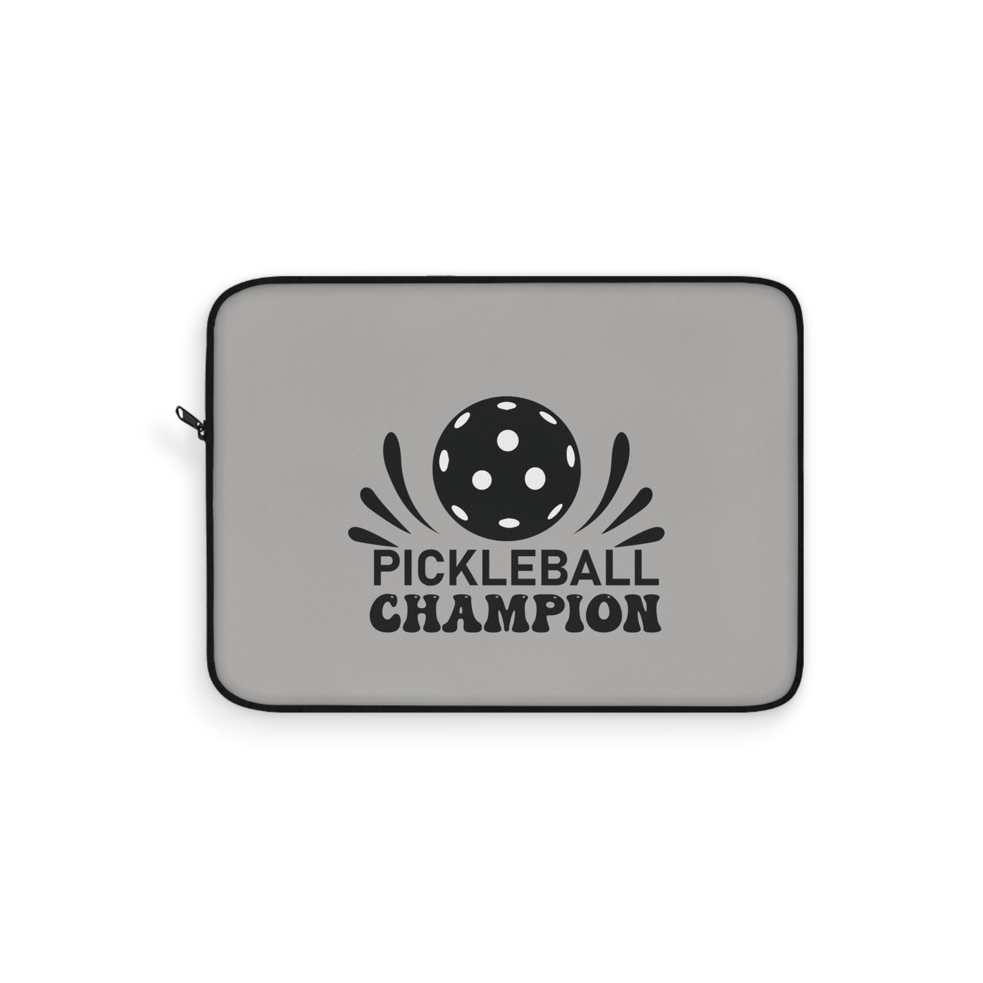 Pickleball Durable Laptop Sleeve - Pickleball Champion Grey