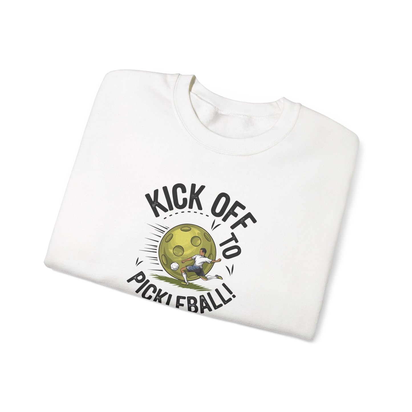 Men's Soft Pickleball Sweatshirt - Kick Off to Pickleball