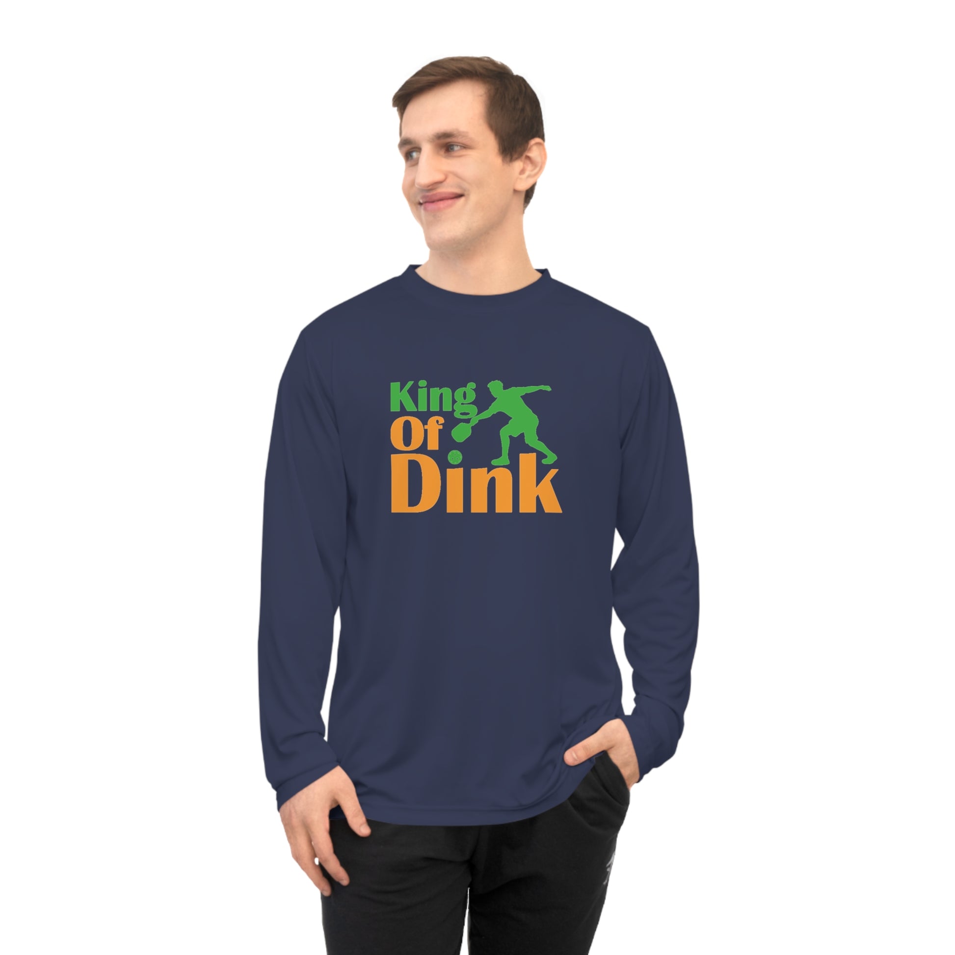 Men's Durable Pickleball Long Sleeves top - King of Dink