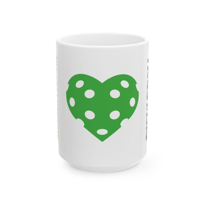 Pickleball Trendy Mug - Pickleball All Day Every Day White