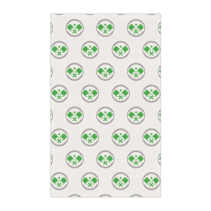 Pickleball Soft Tea Towel - Double Paddle Logo