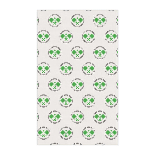 Pickleball Soft Tea Towel - Double Paddle Logo