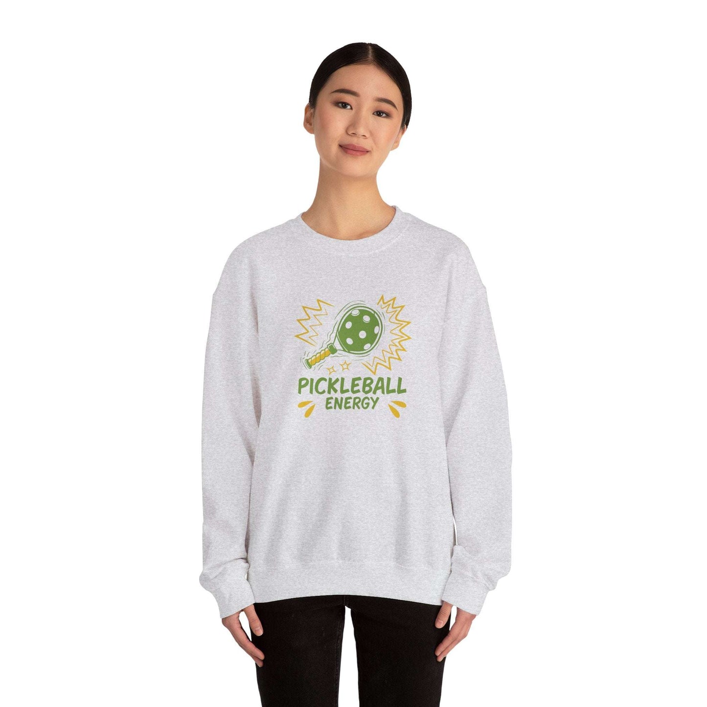 Women's Fun Pickleball Sweatshirt - Pickleball Energy