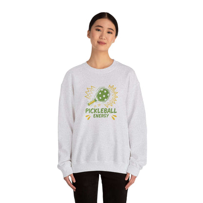 Women's Fun Pickleball Sweatshirt - Pickleball Energy