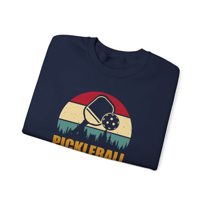 Women's Comfy Pickleball Sweatshirt - Pickleball Retro