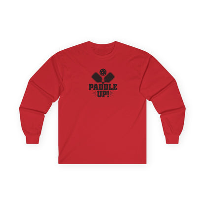 Women's Unique Pickleball Long Sleeves top - Paddle Up