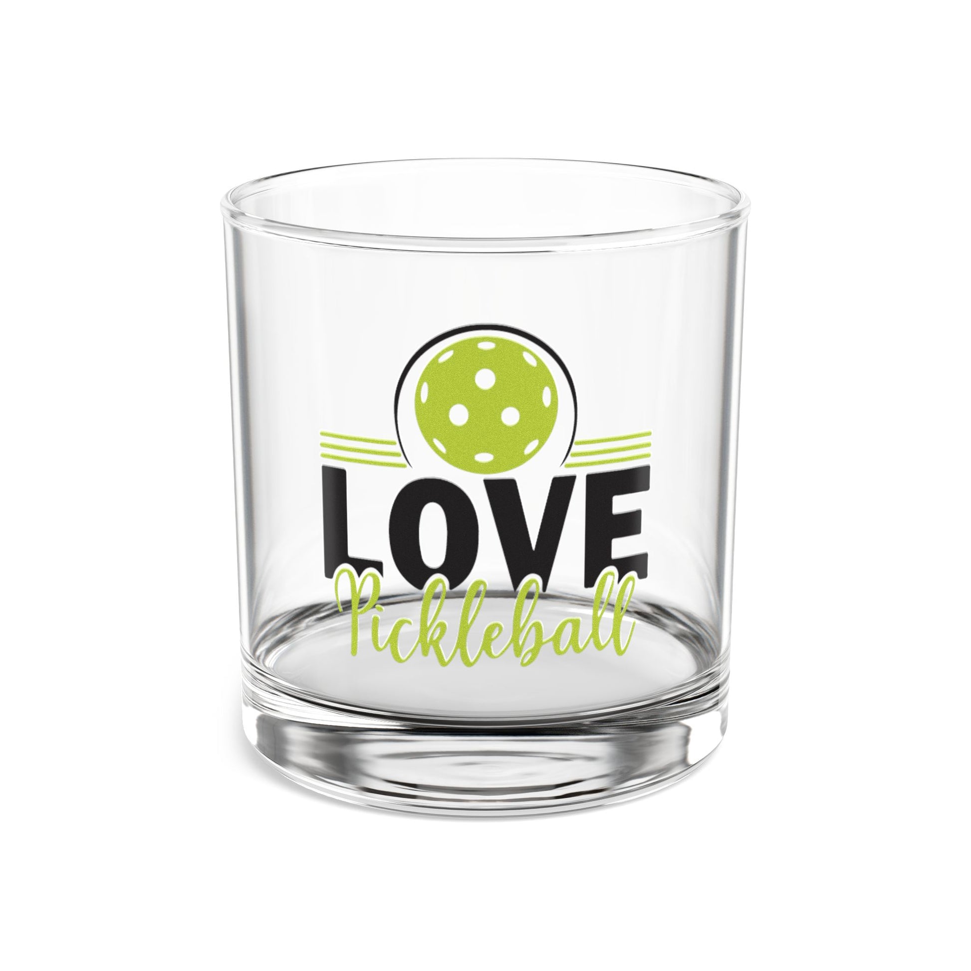 Pickleball Durable Rocks Glass - Love Pickleball 10oz