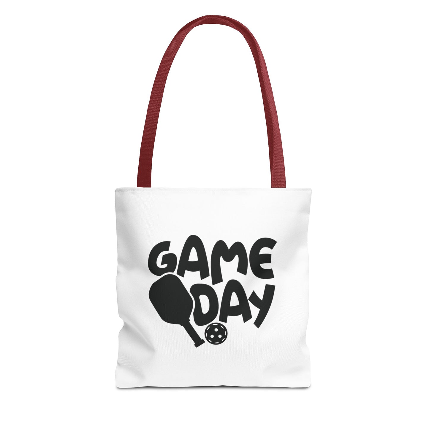 Pickleball Cute Tote Bag - Game Day Red