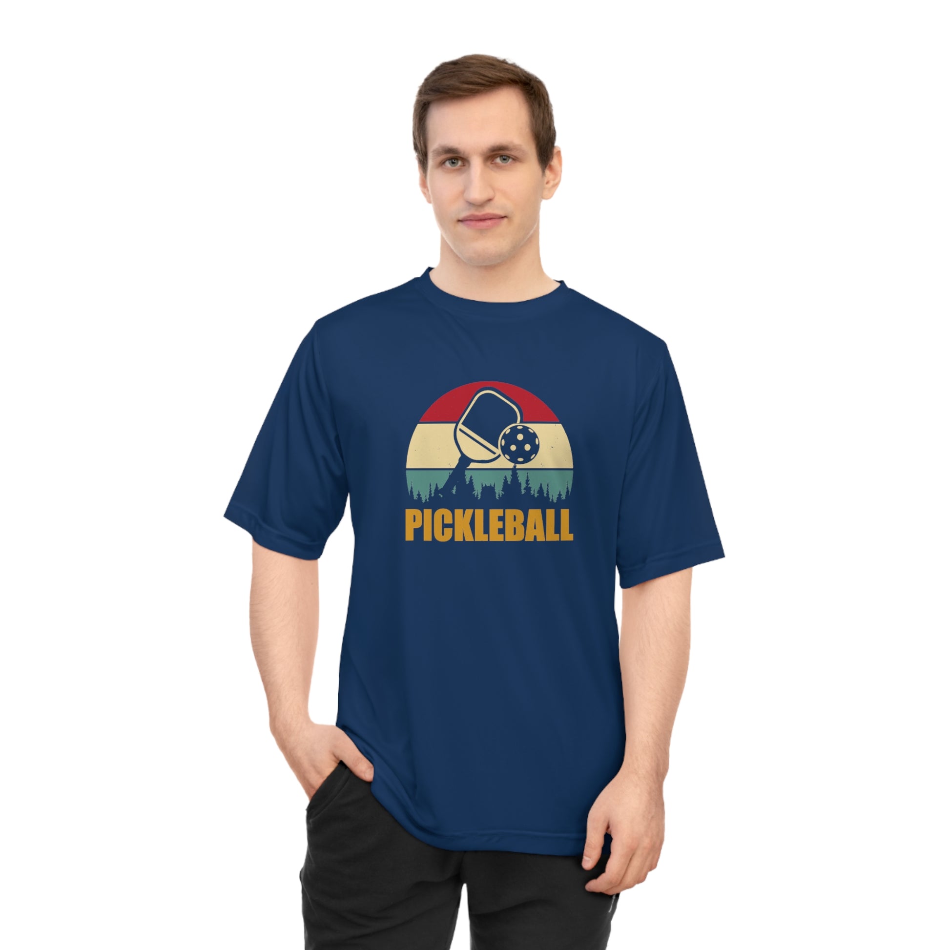 Men's Stylish Pickleball T-shirt - Pickleball Retro