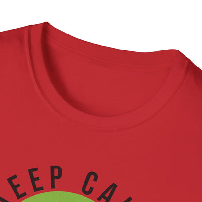Women's Playful Pickleball T-shirt - Keep Calm and Play