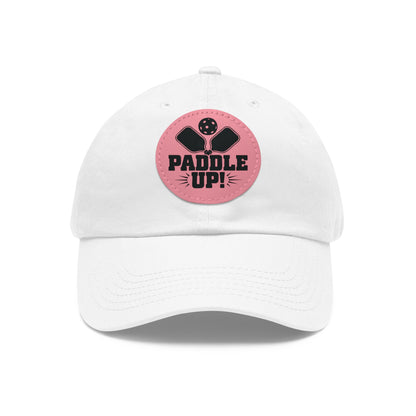Pickleball Durable Cap - Paddle Up White