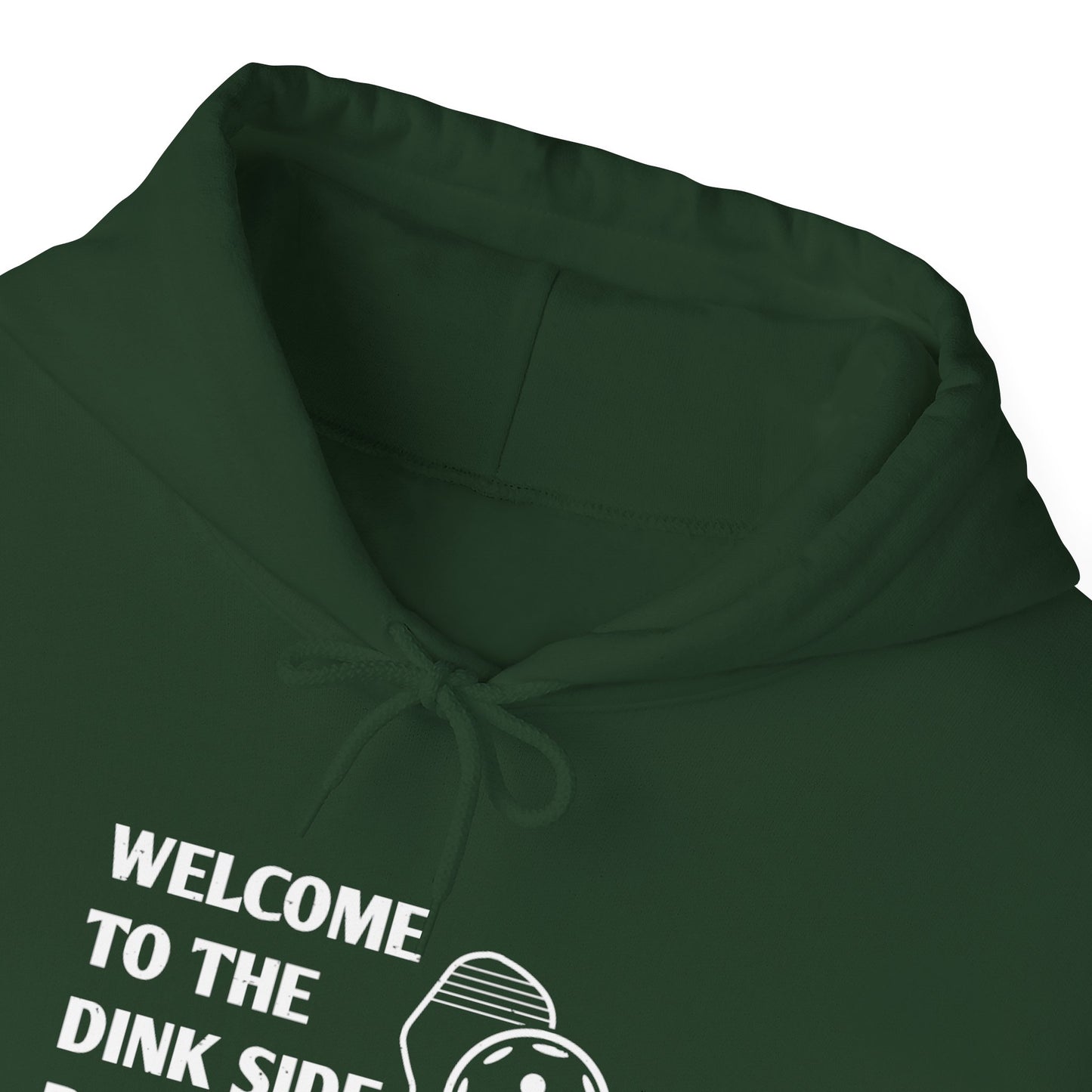 Men's Pickleball Hoodie - Welcome to the Dink Side Pickleball Life