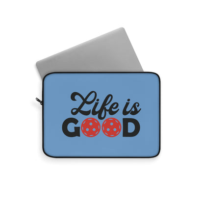 Pickleball Charming Laptop Sleeve - Life Is Good