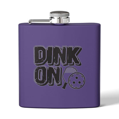 Pickleball Quirky Flask - Dink On