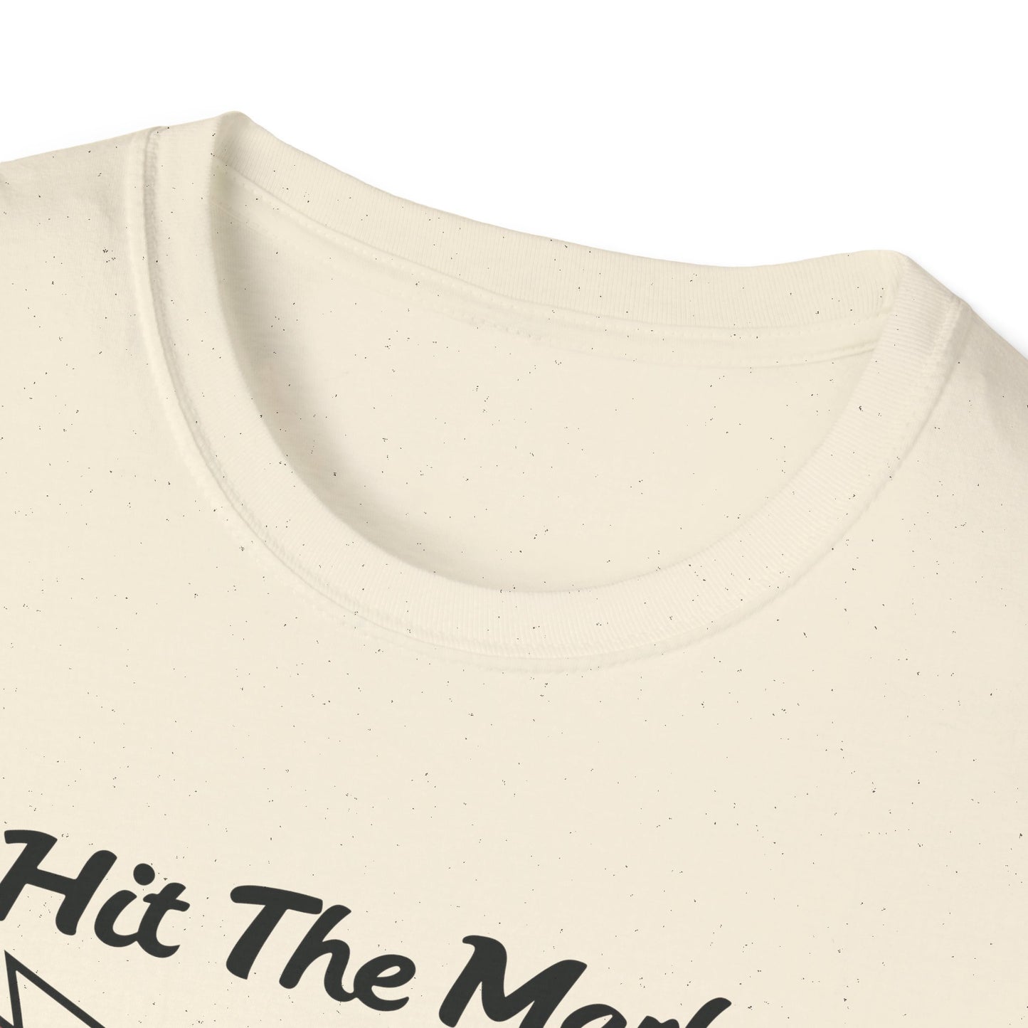 Men's Quirky Pickleball T-shirt - Hit the Mark with Pickleball