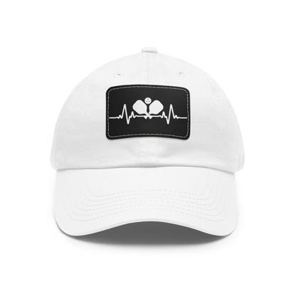 Pickleball Stylish Cap - Pickleball Pulse White