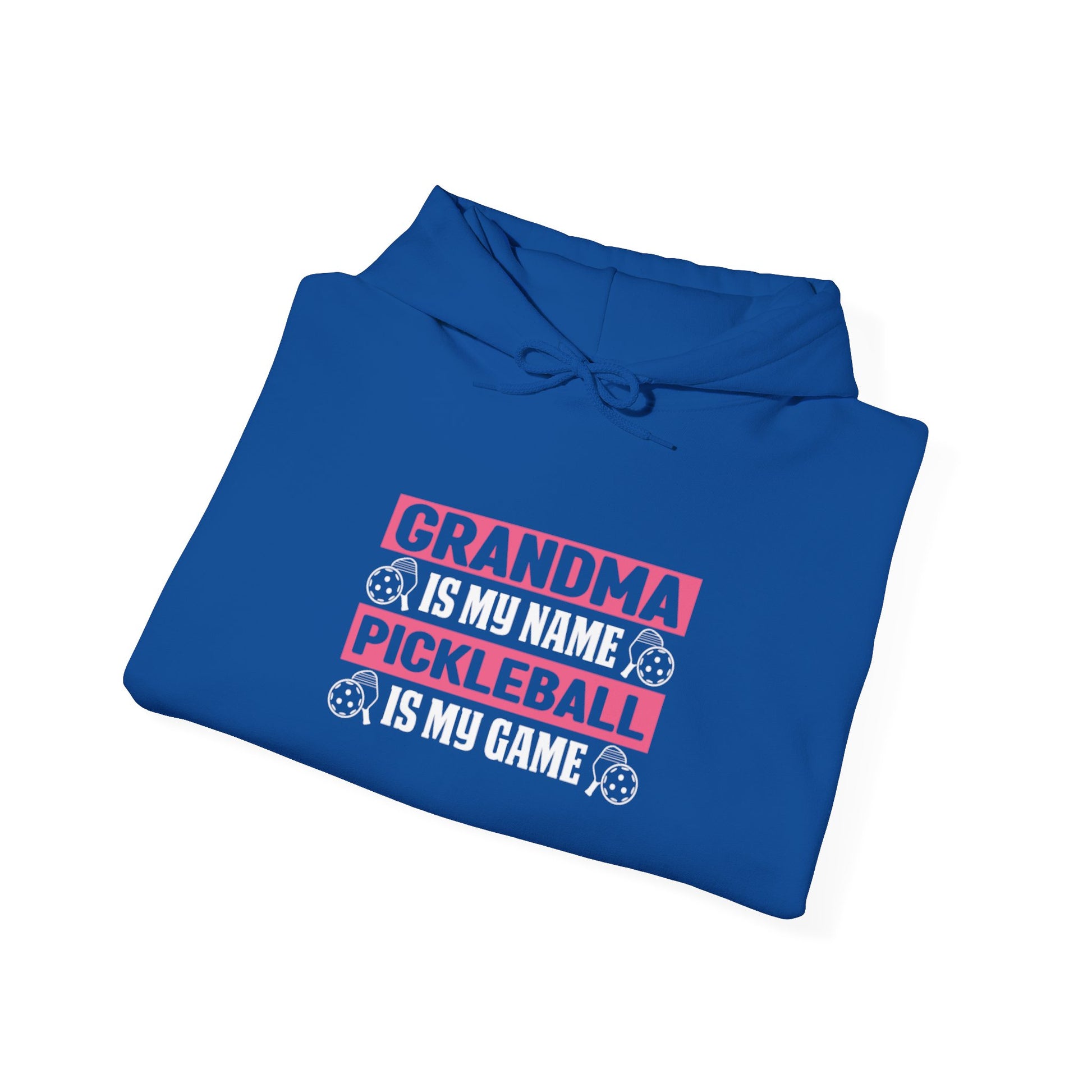 Women's Pickleball Hoodie - Grandma Is My Name Pickleball Is My Game