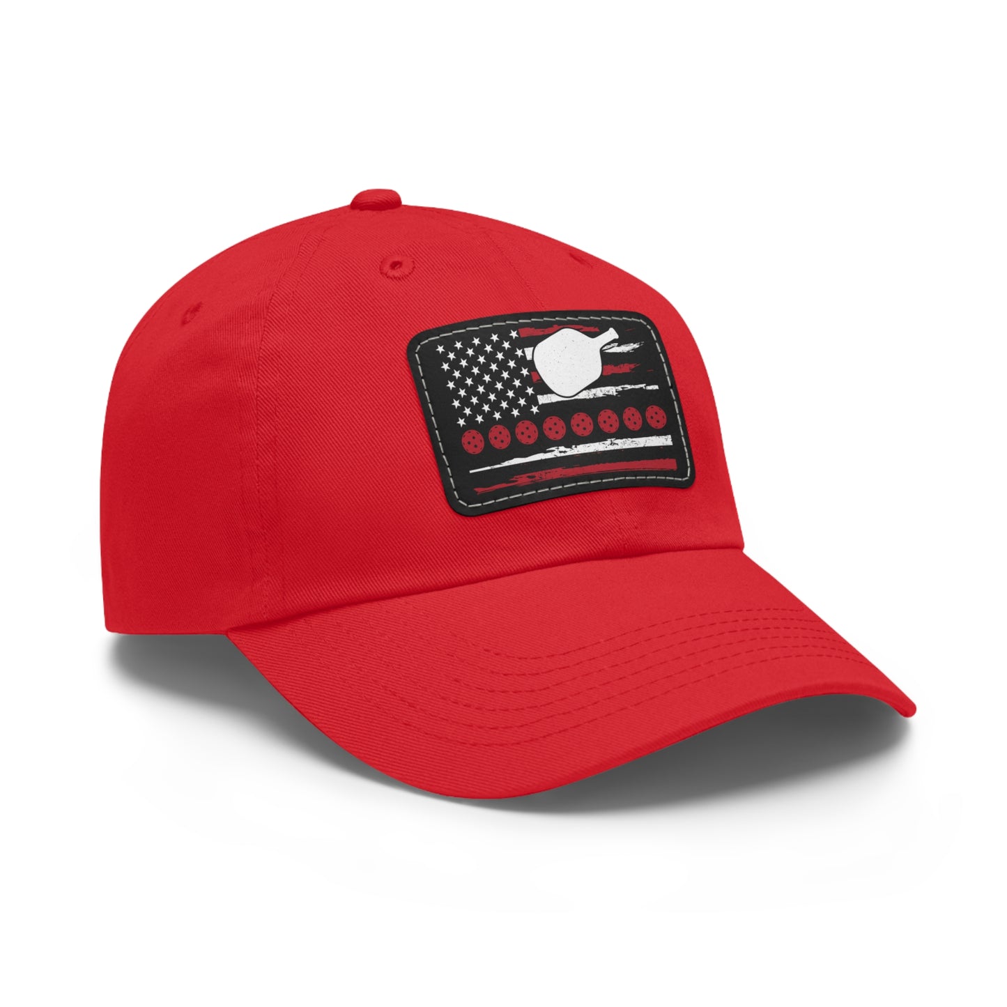 Pickleball Cool Cap - Paddle and American Flag