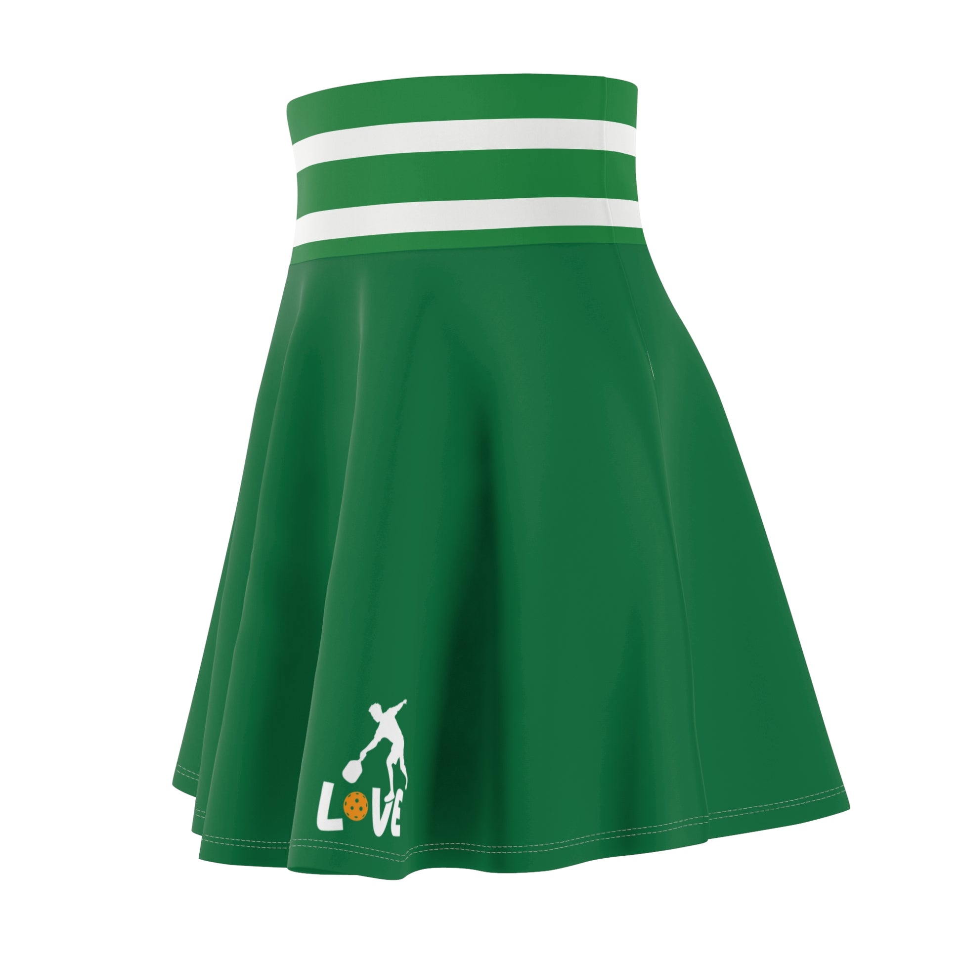 Women's Stylish Pickleball Skirt - Pickleball Player in Love