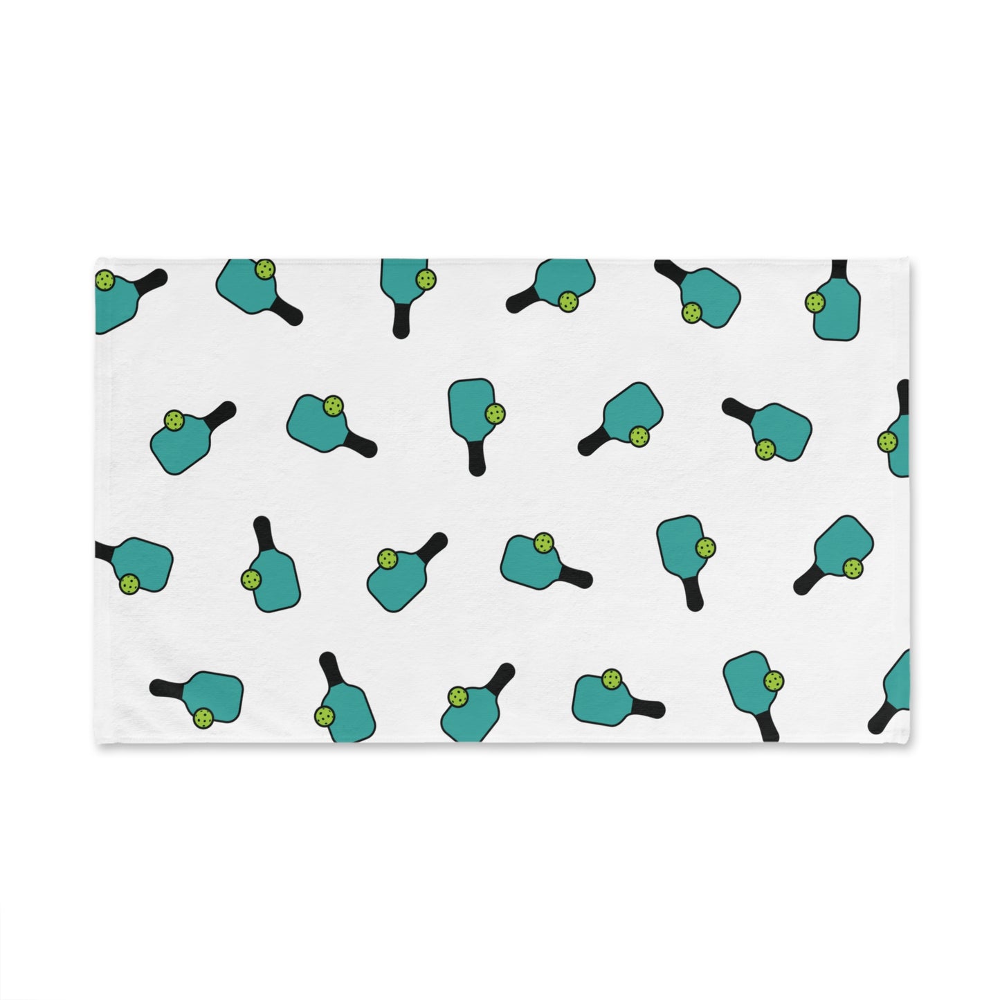 Pickleball Lightweight Hand Towel - Paddle and Ball