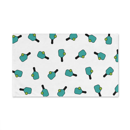 Pickleball Lightweight Hand Towel - Paddle and Ball