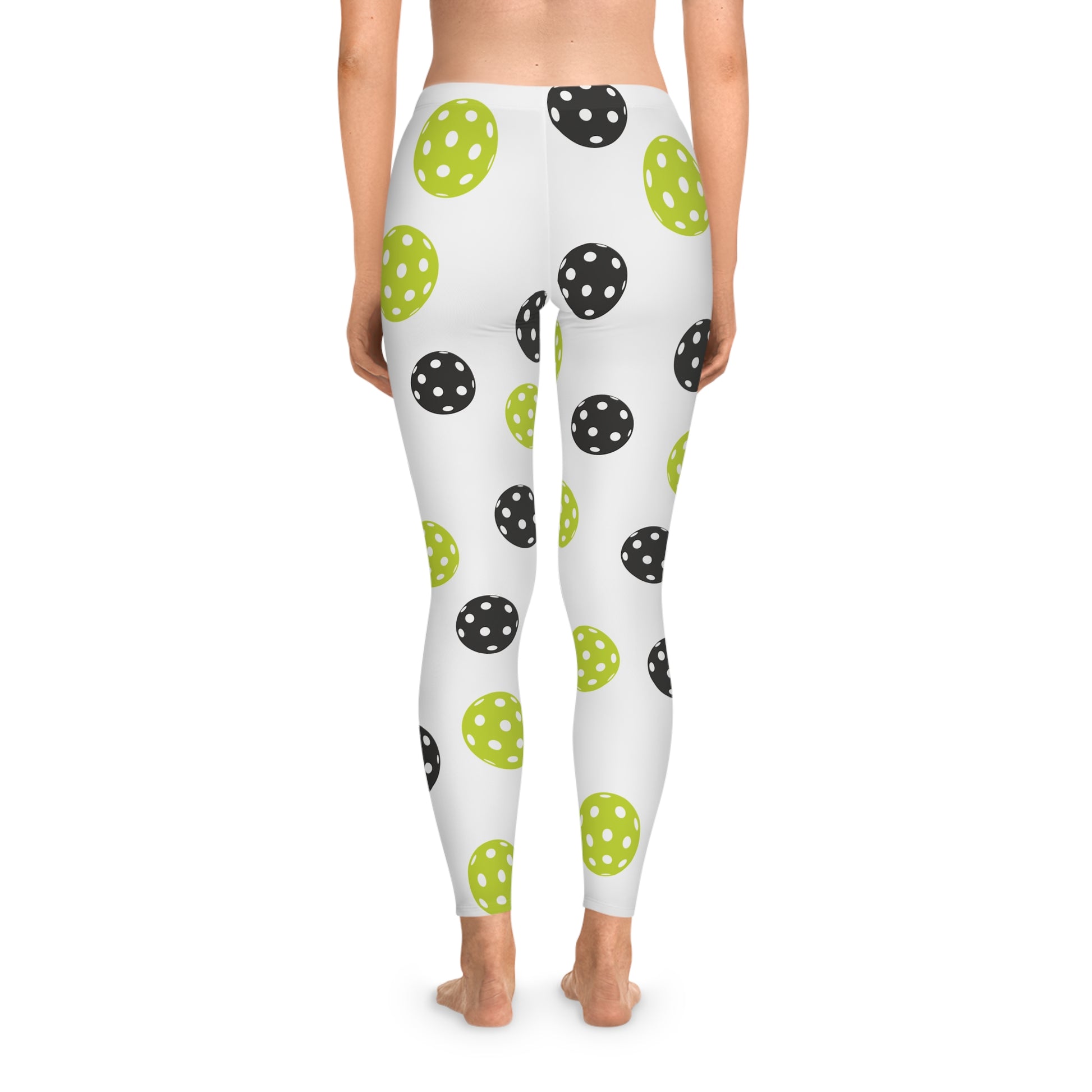 Women's Fun Pickleball Legging - Ball Pattern