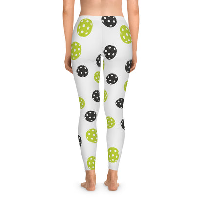 Women's Fun Pickleball Legging - Ball Pattern
