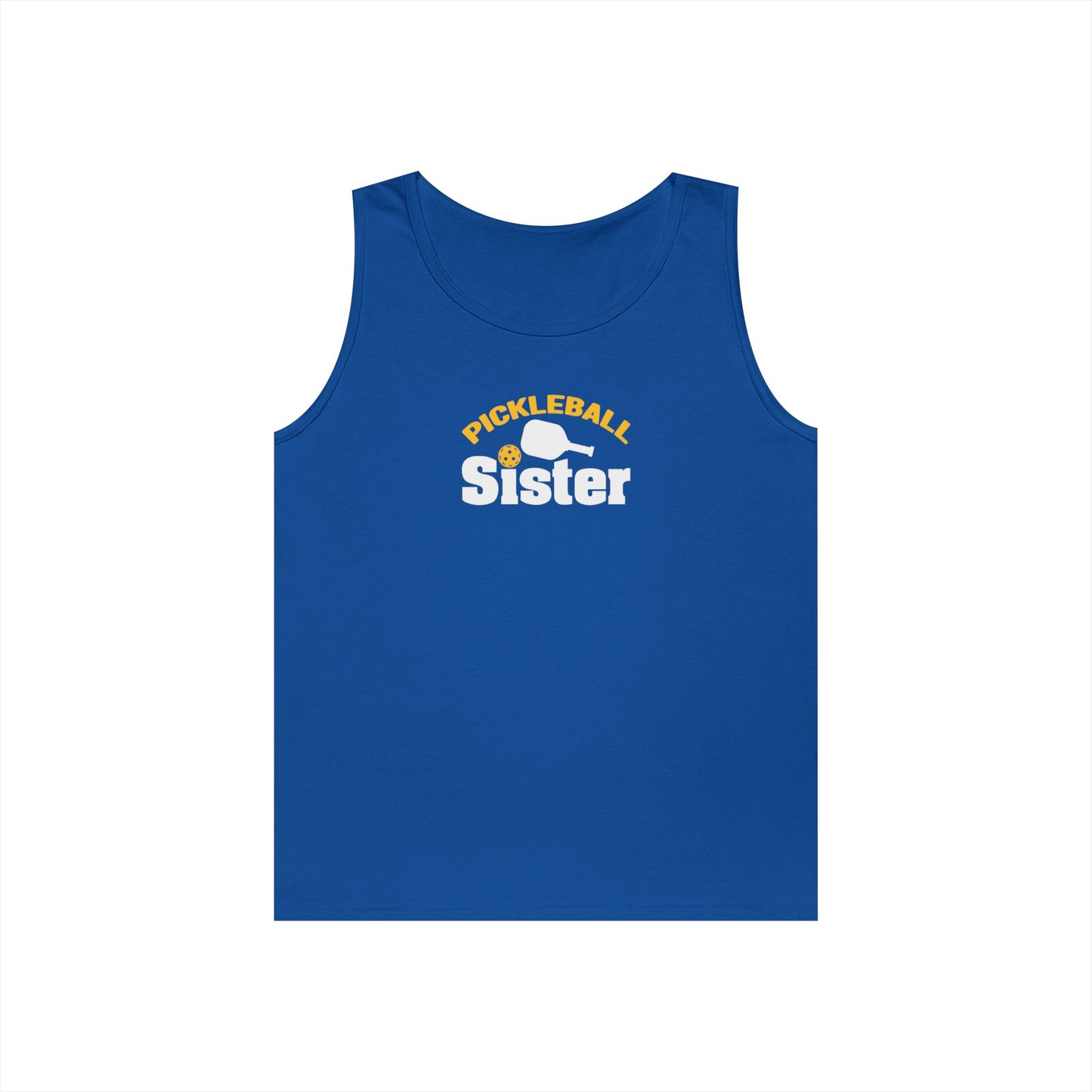 Women's Unique Pickleball Tank Top - Pickleball Sister Royal