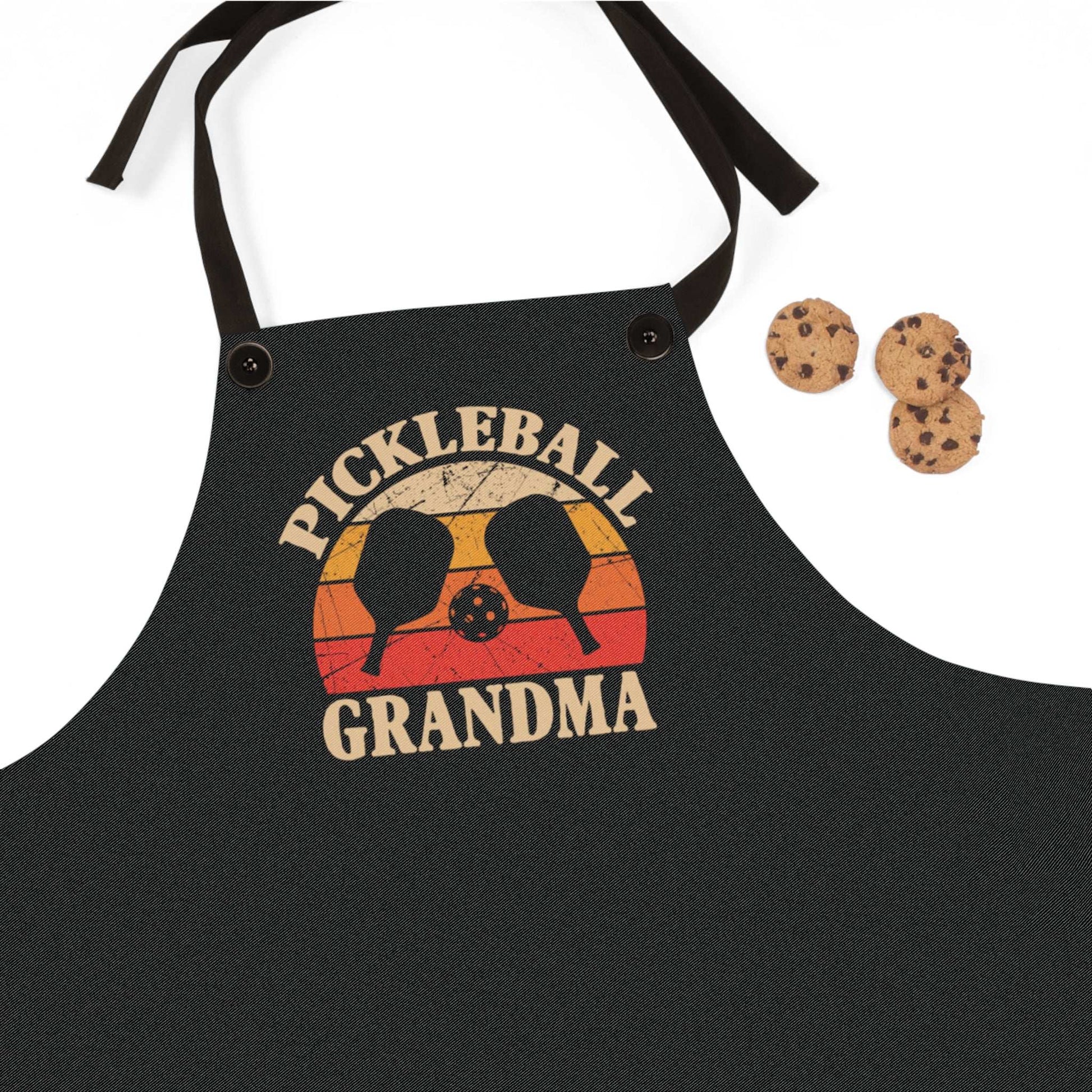 Pickleball Bold Apron - Pickleball Grandma
