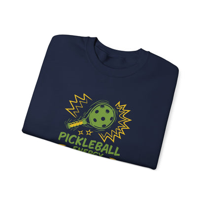 Women's Fun Pickleball Sweatshirt - Pickleball Energy