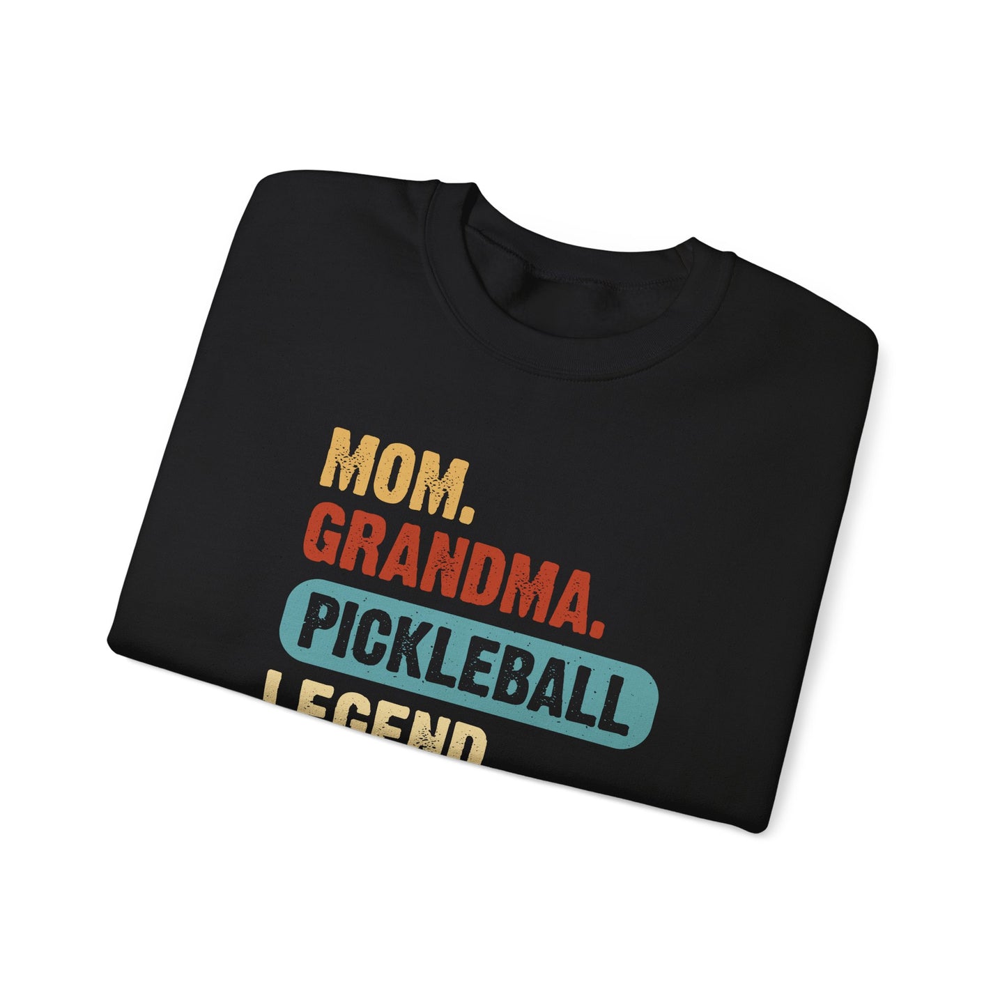 Women's Stylish Pickleball Sweatshirt - Mom Grandma Pickleball Legend