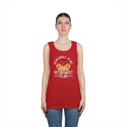 Women's Unique Pickleball Tank Top - Pickleball Is My Retirement Plan