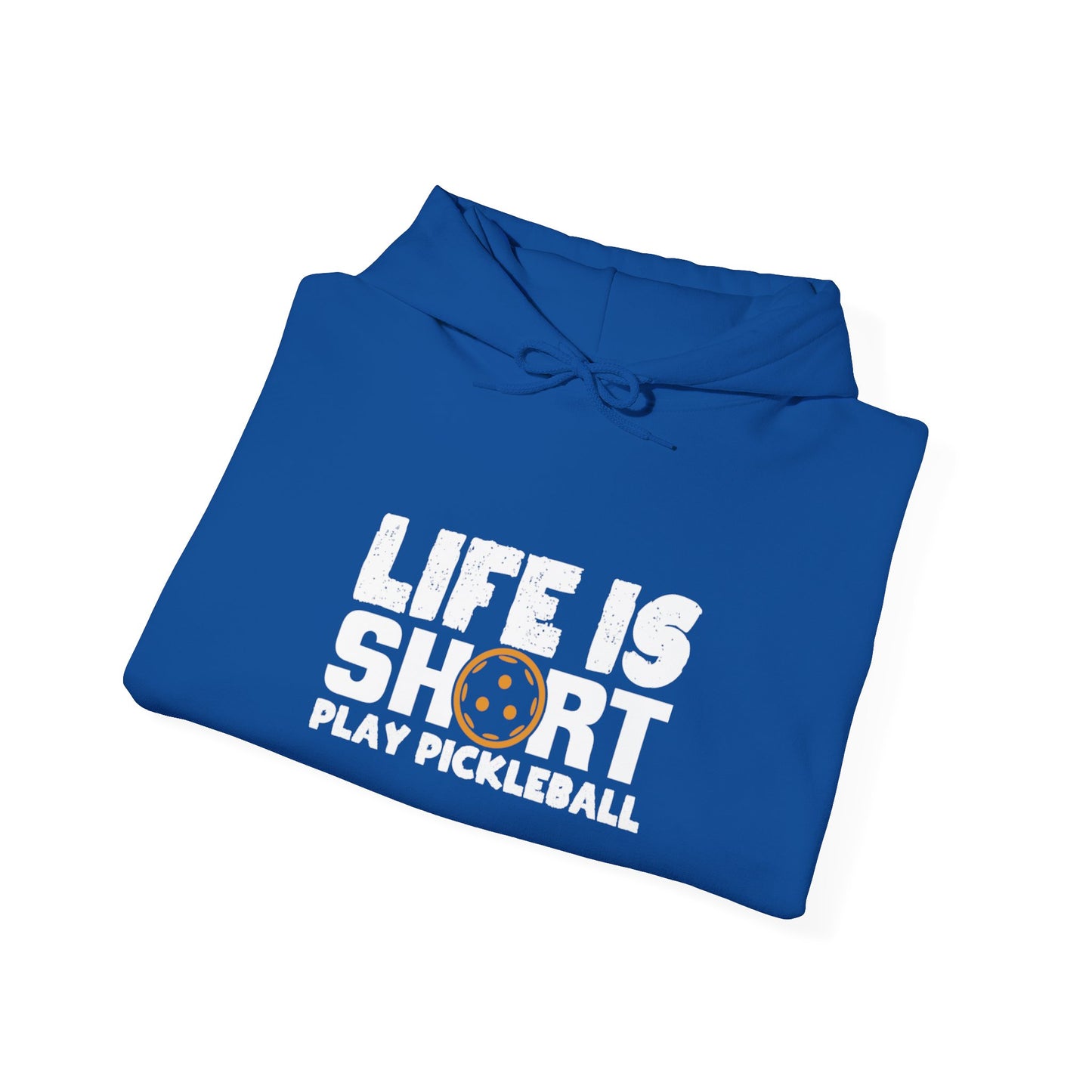 Women's Quirky Pickleball Hoodie - Life Is Short Play Pickleball